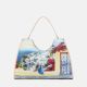 Ynot? Borsa Tote Large Yes Bag Stampa Città