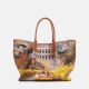 Ynot? Yes Bag Borsa Shopping Medium Stampa Città