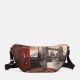 Ynot? Borsa Tracolla Mezzaluna Large Yes Bag Stampa Città