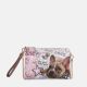 Ynot? Clutch Metro Chic  Stampa Dog & Cat